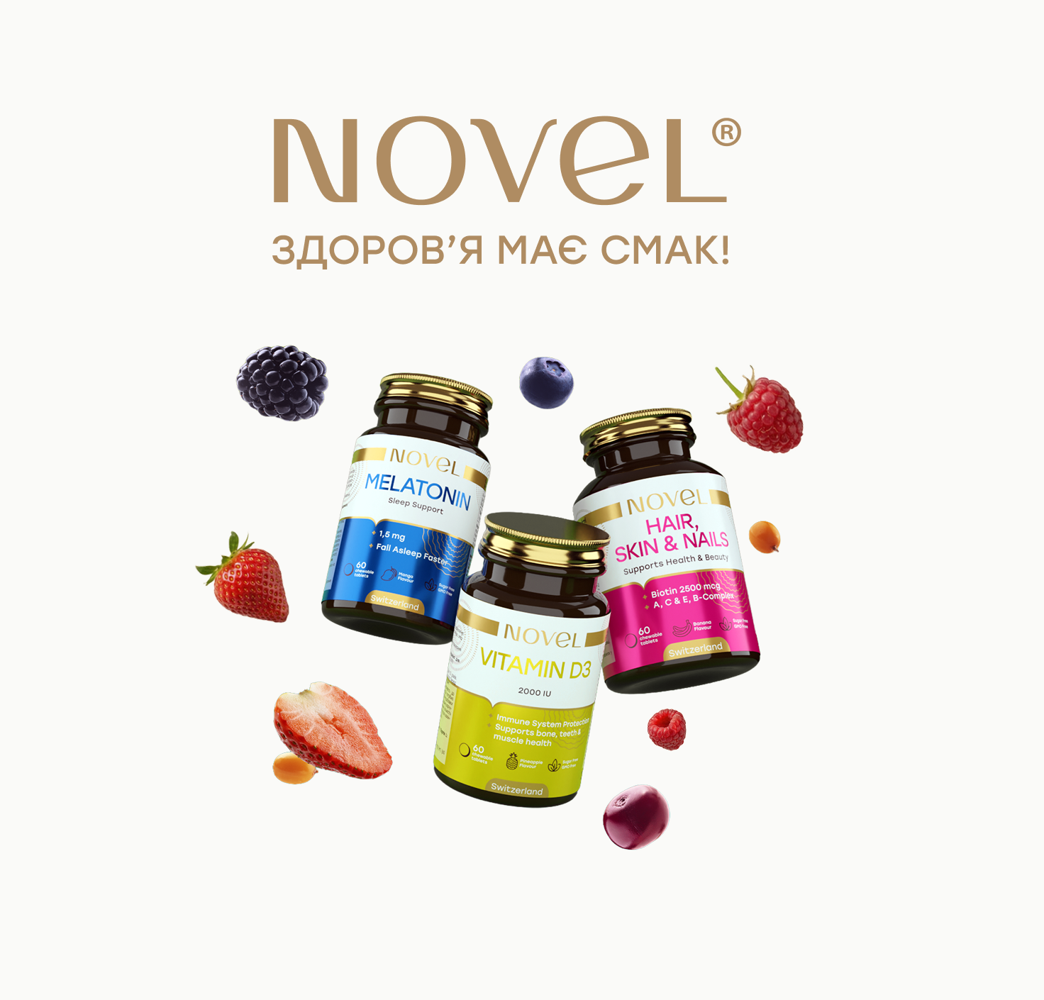 Daily vitamins capsules